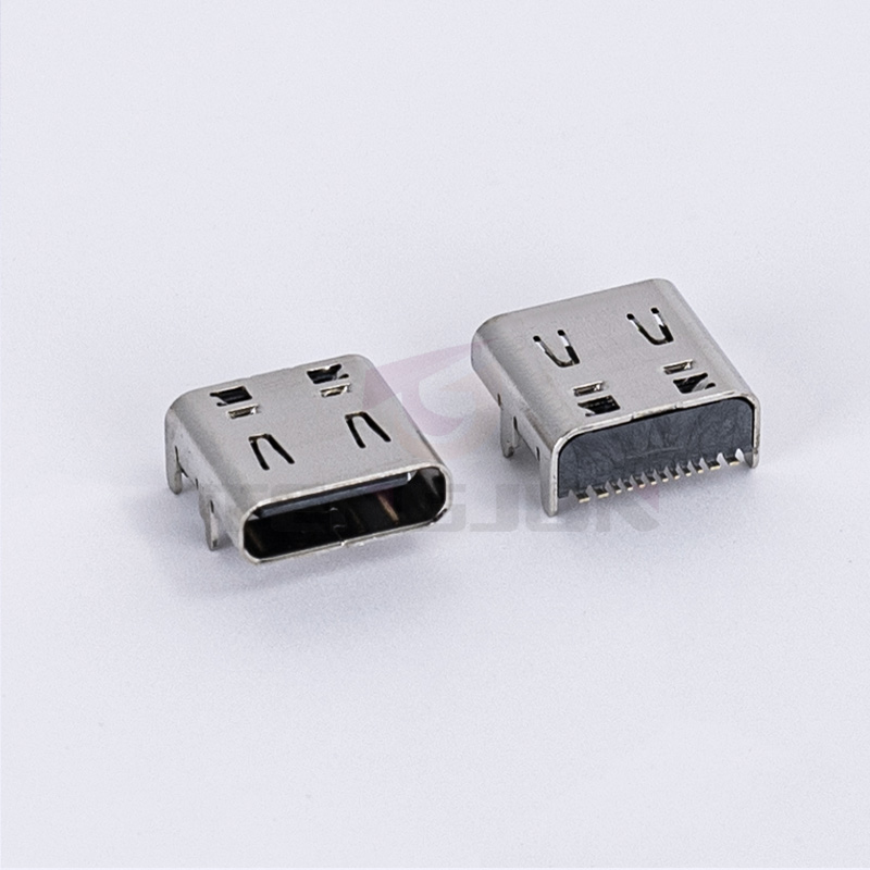 USB 3.1 TYPE C连接器16PIN 板上L=8.35mm带弹片
