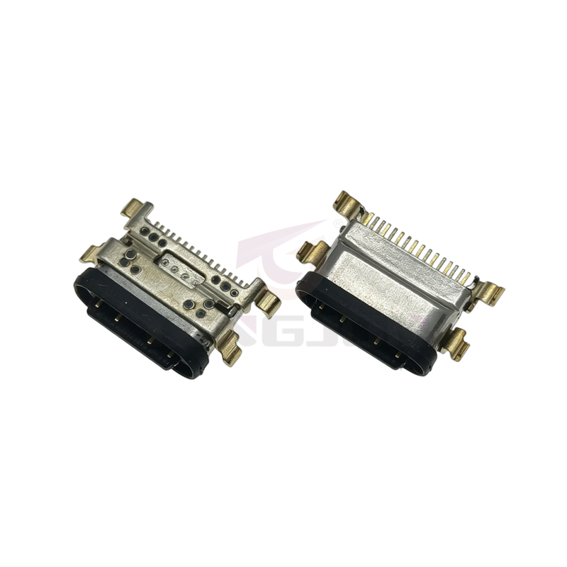 防水Type-C母座 16pin 沉板型