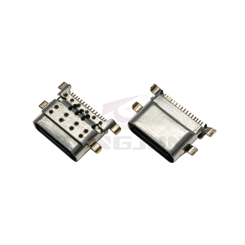 防水Type-C母座16pin 沉板型