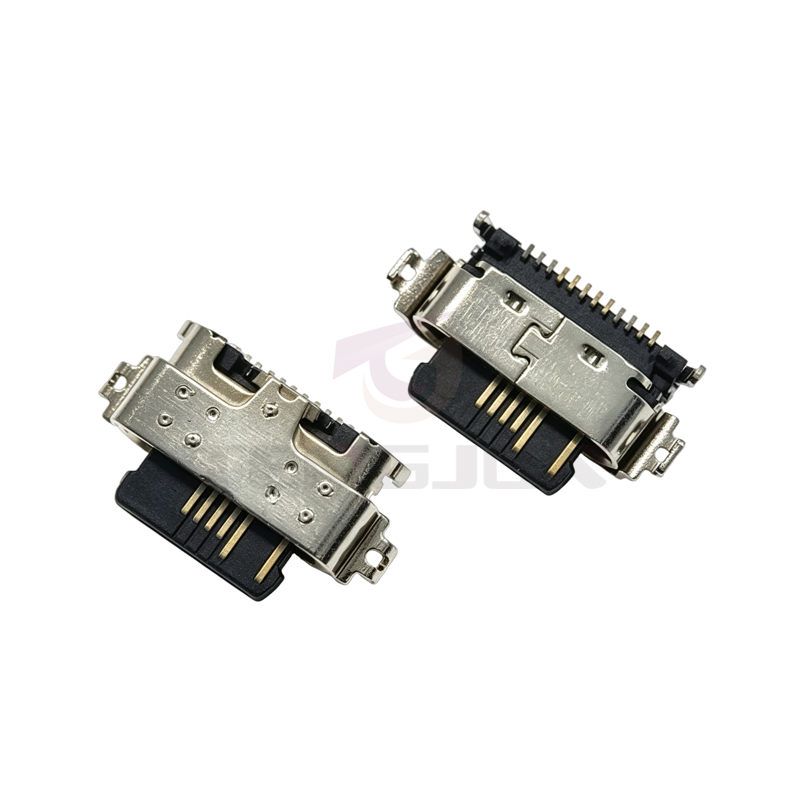 TYPE C母座12PIN 板上1.91舌片外露 2.25