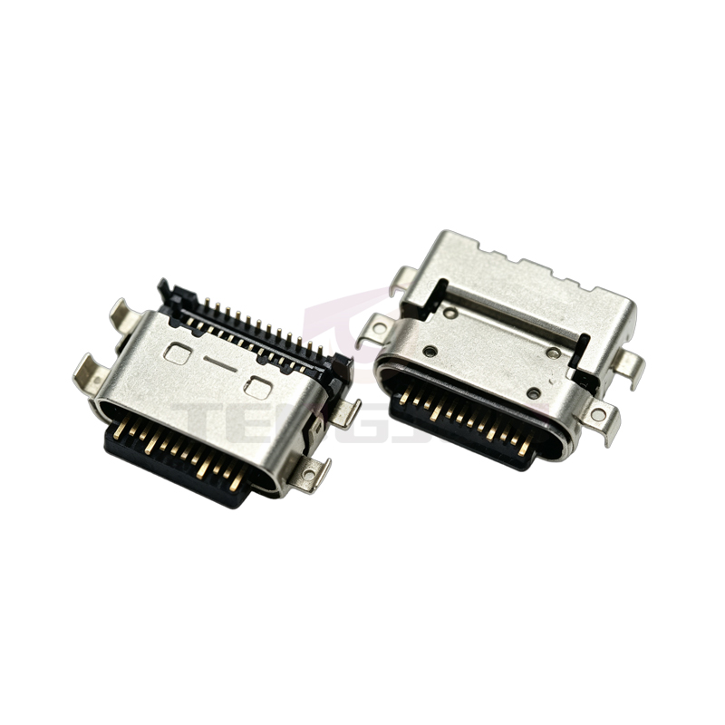 TYPE C USB母座 24PIN 沉板 双排